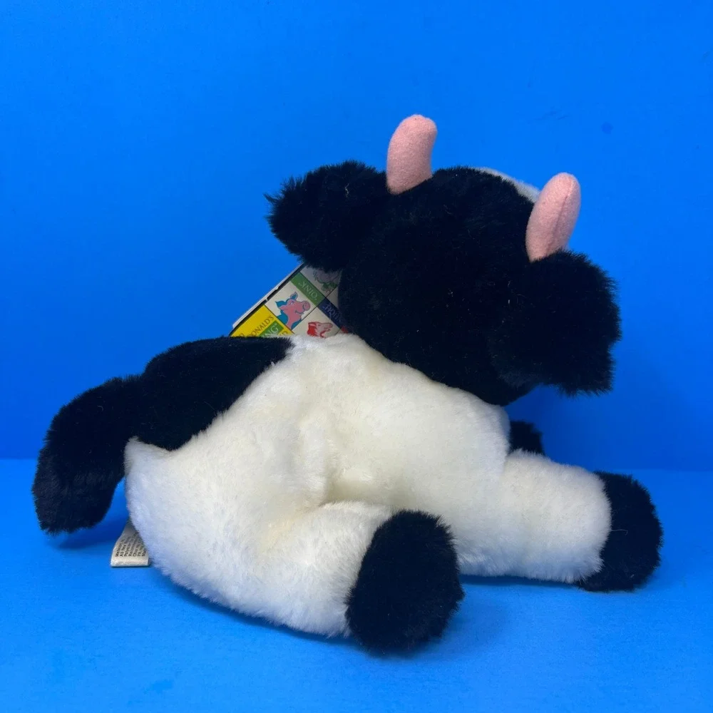 Old Macdonald's Farmyard Friends Stuffed Animals Lot Pig‎ Cow Rooster 1993